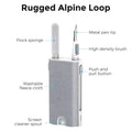 5-in-1 Earbuds Cleaning Pen Kit for AirPods, Phone & Laptop Electronics Cleaning Kit HIP Grey