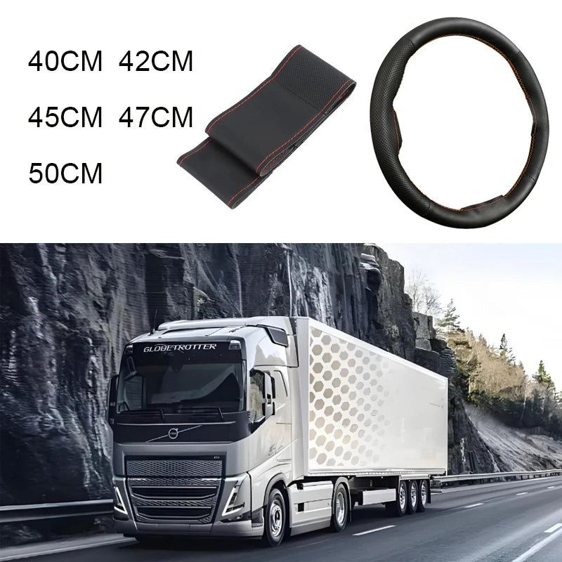 Extra Large Steering Wheel Cover 40–50CM | Truck Bus SUV Steering Wheel Cover HIP