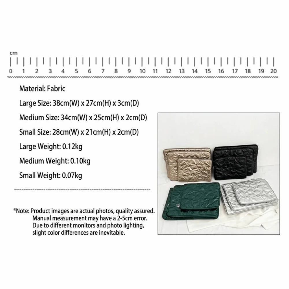Quilted Star Laptop Sleeve – Lightweight Protective Case Laptop Sleeve Case HIP