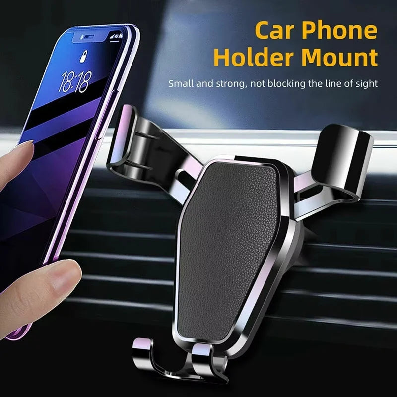 Gravity Car Phone Holder – Air Vent Clip Mount for GPS Car Phone Mount HIP
