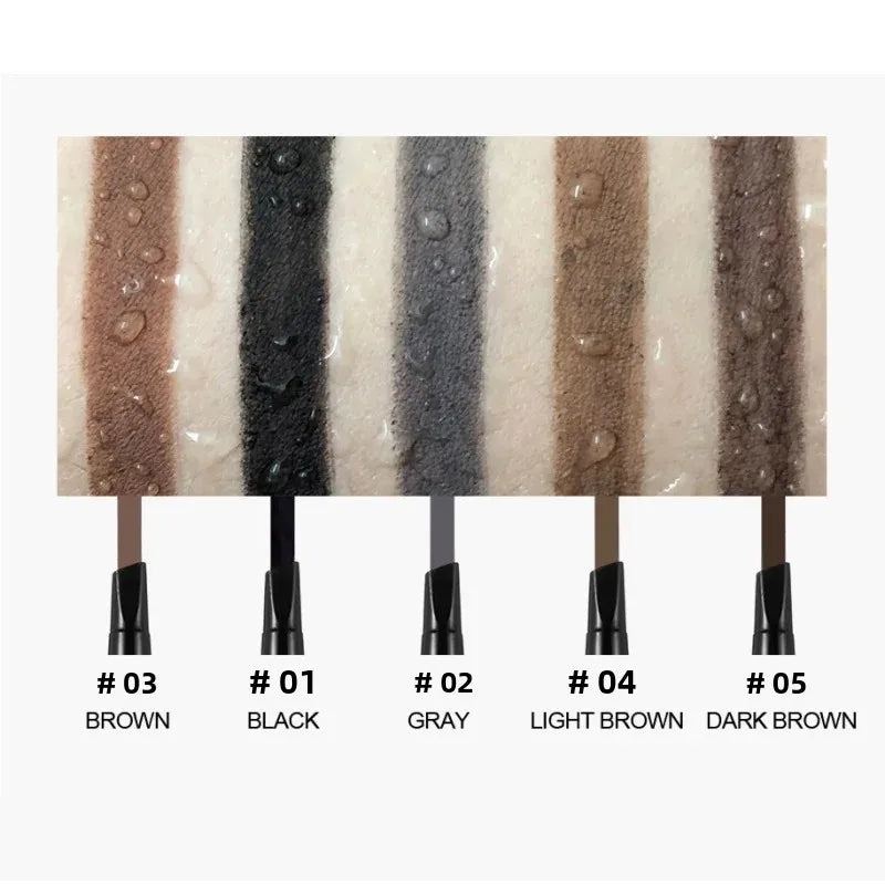 Handaiyan Double-Head Automatic Eyebrow Pencil – 5 Shades Eyebrow Pencil HIP