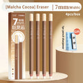 4-Pack Colorful Pencil Erasers – Wide Core, No Marks Left Pencil Eraser Set HIP Set C