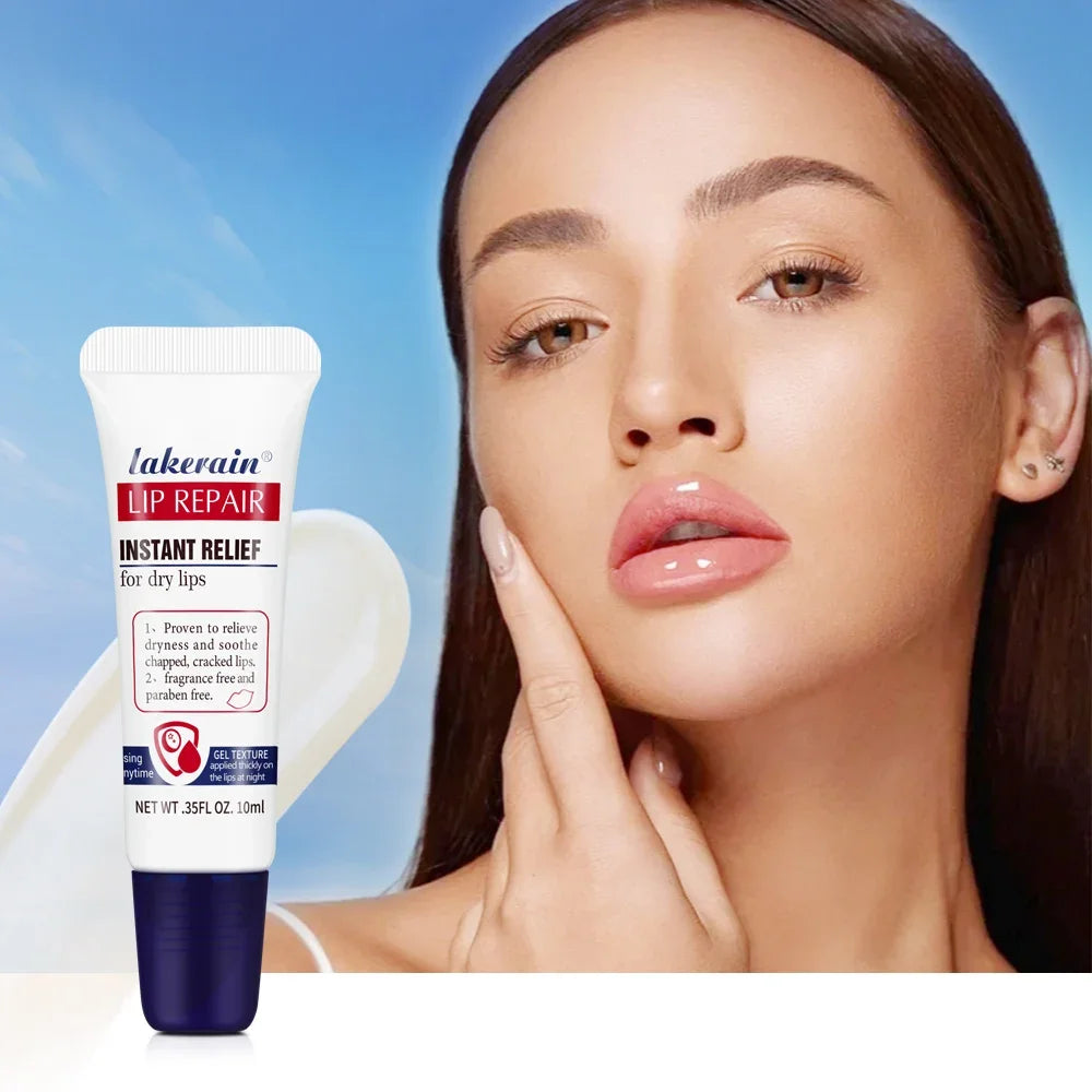 Lakerain Moisturizing Lip Repair Cream | Liquid Balm & Makeup Base Lip Repair Balm HIP