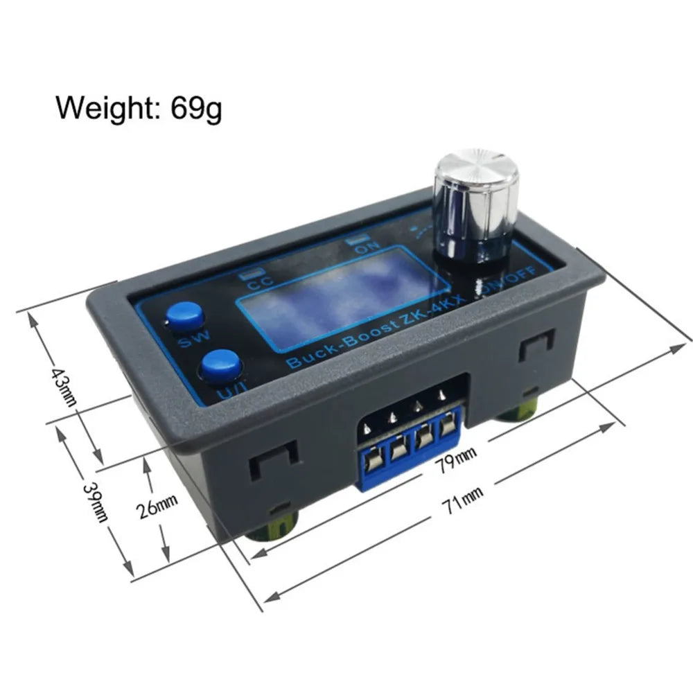 CNC Buck-Boost DC Power Supply – CC CV Adjustable 0.5–30V DC Power Supply Module HIP