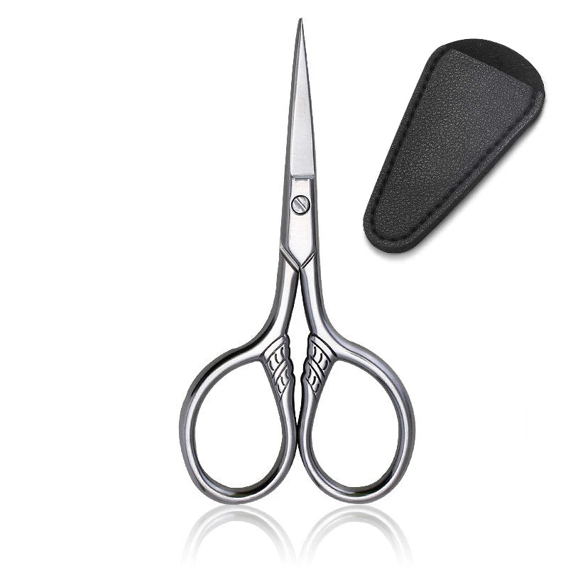 Stainless Steel Beard Clipper Makeup Clipper Eyebrow And Eyelash Clipper HIP A