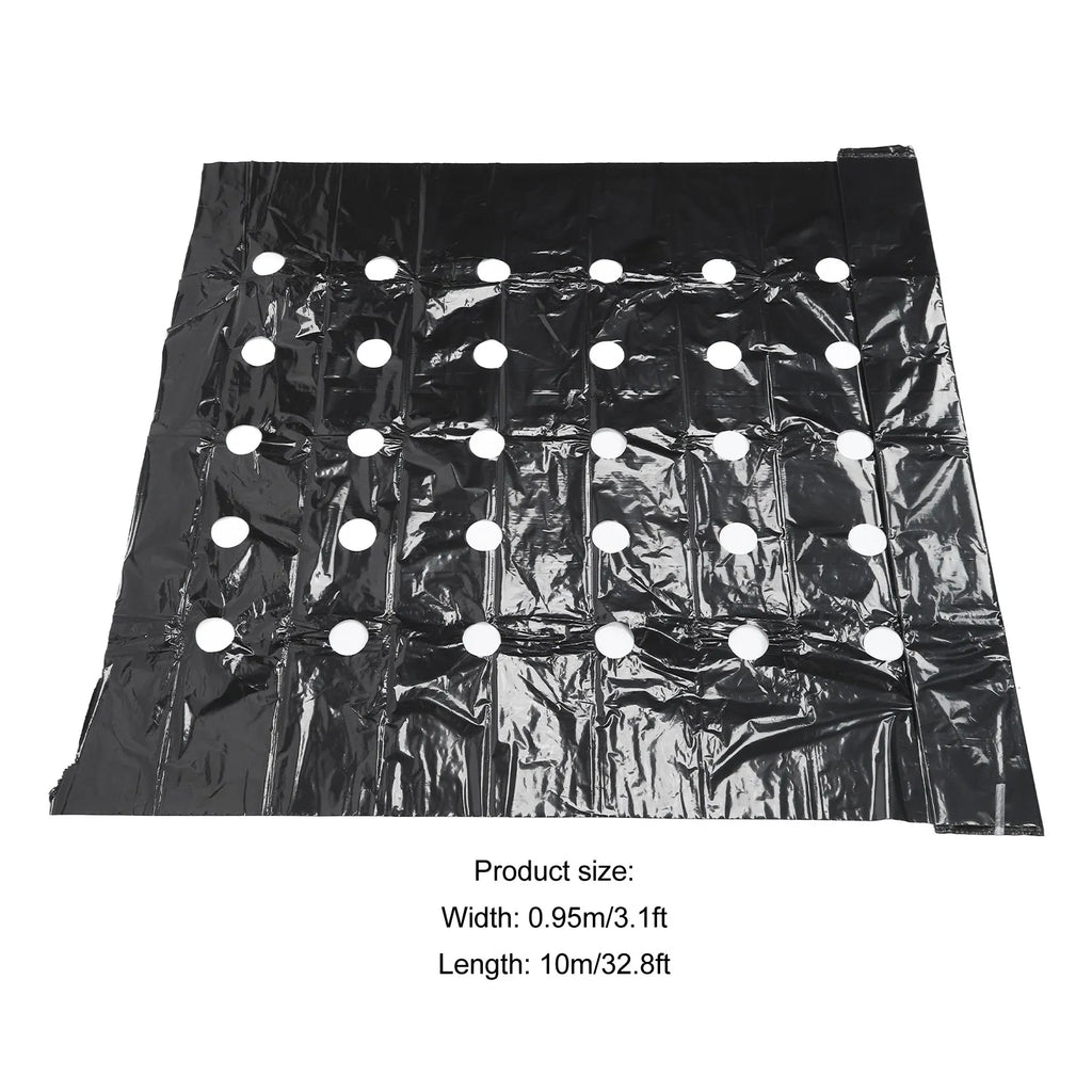 Greenhouse Perforated Mulch Greenhouse Perforated Mulch High Tenacity Black Perforated PE Mulch Film for Plants Grow HIP