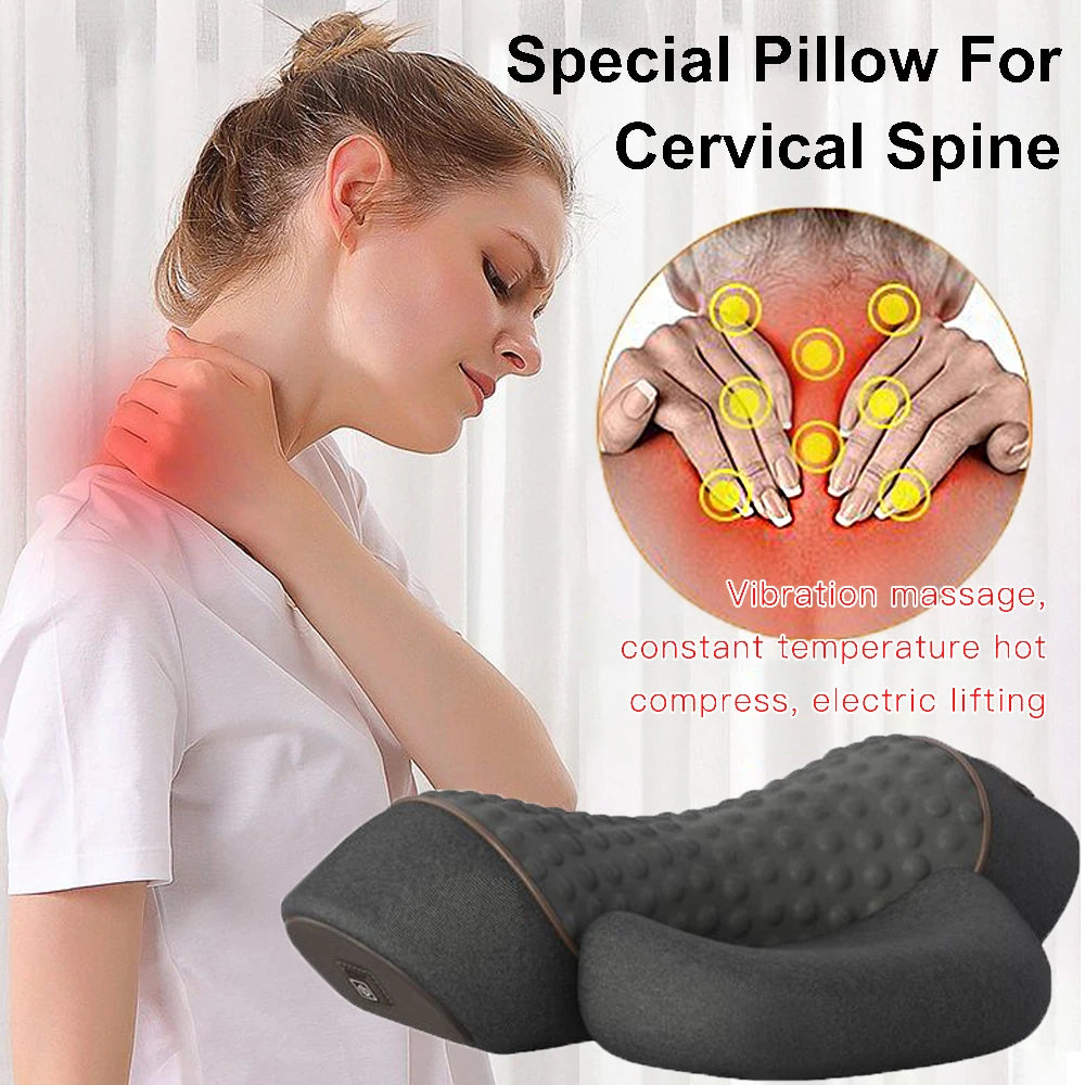 Neck Massage Pillow with Heat & Vibration | HIP Neck Massage Pillow HIP