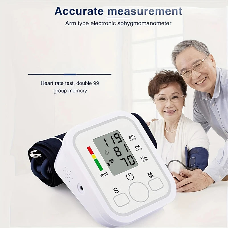 Fireurus Digital Arm Blood Pressure Monitor | Heart Rate Blood Pressure Monitor HIP