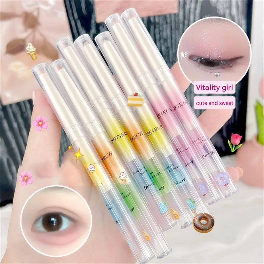 Nude Pink Aegyo Sal Pencil Under Eyeliner Brighten Shadow Lying Silkworm Makeup Pen Lower Eyelid Highlighter Contour Cosmetic HIP