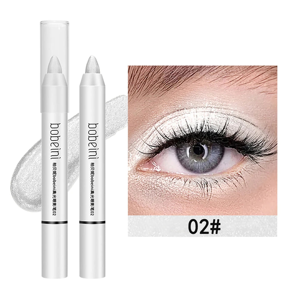 Bobeini Highlighter Eyeshadow Pencil – Pearlescent & Matte Eyeshadow Pencil HIP Pearlescent