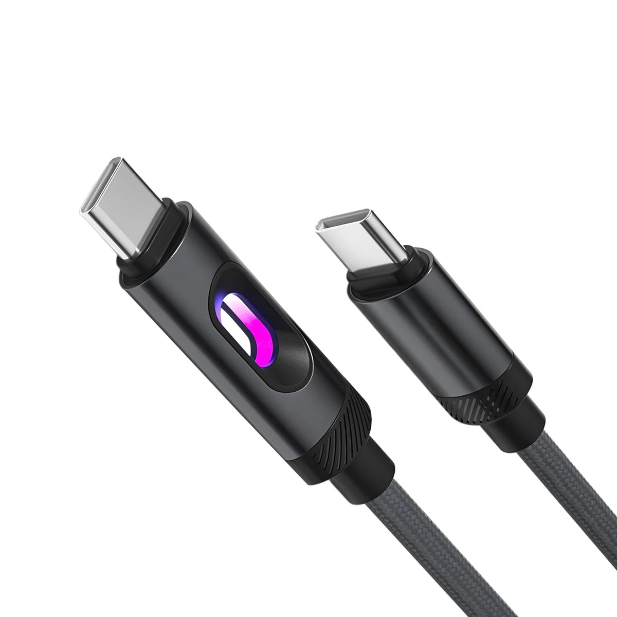 BESY LED Dual-PD USB-C to USB-C Fast Charging Cable 3A USB-C Charging Cable HIP