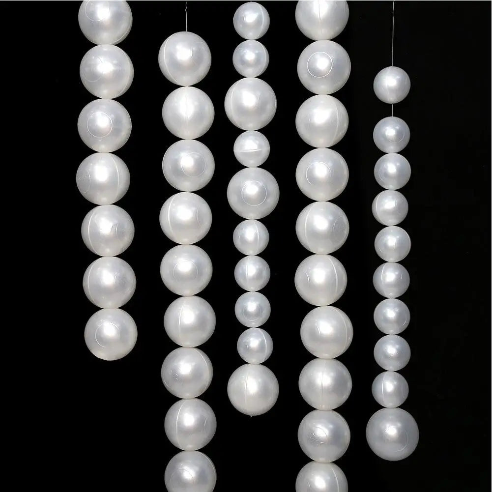 Big Pearl Beads String Hanging Pendant With Needle And Fishing Line DIY Wedding Arch Decoration Artificial Pearl Garland Set HIP