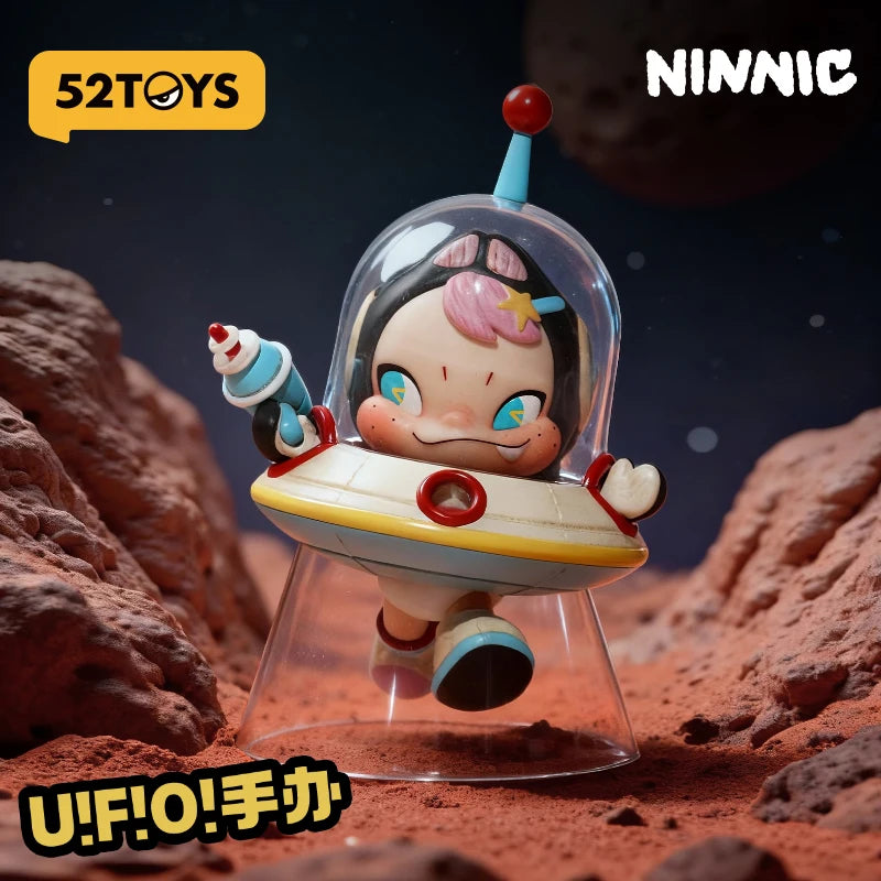 52TOYS NINNIC UFO Series Collectible Figure | Cute Doll Gift Collectible Figure HIP