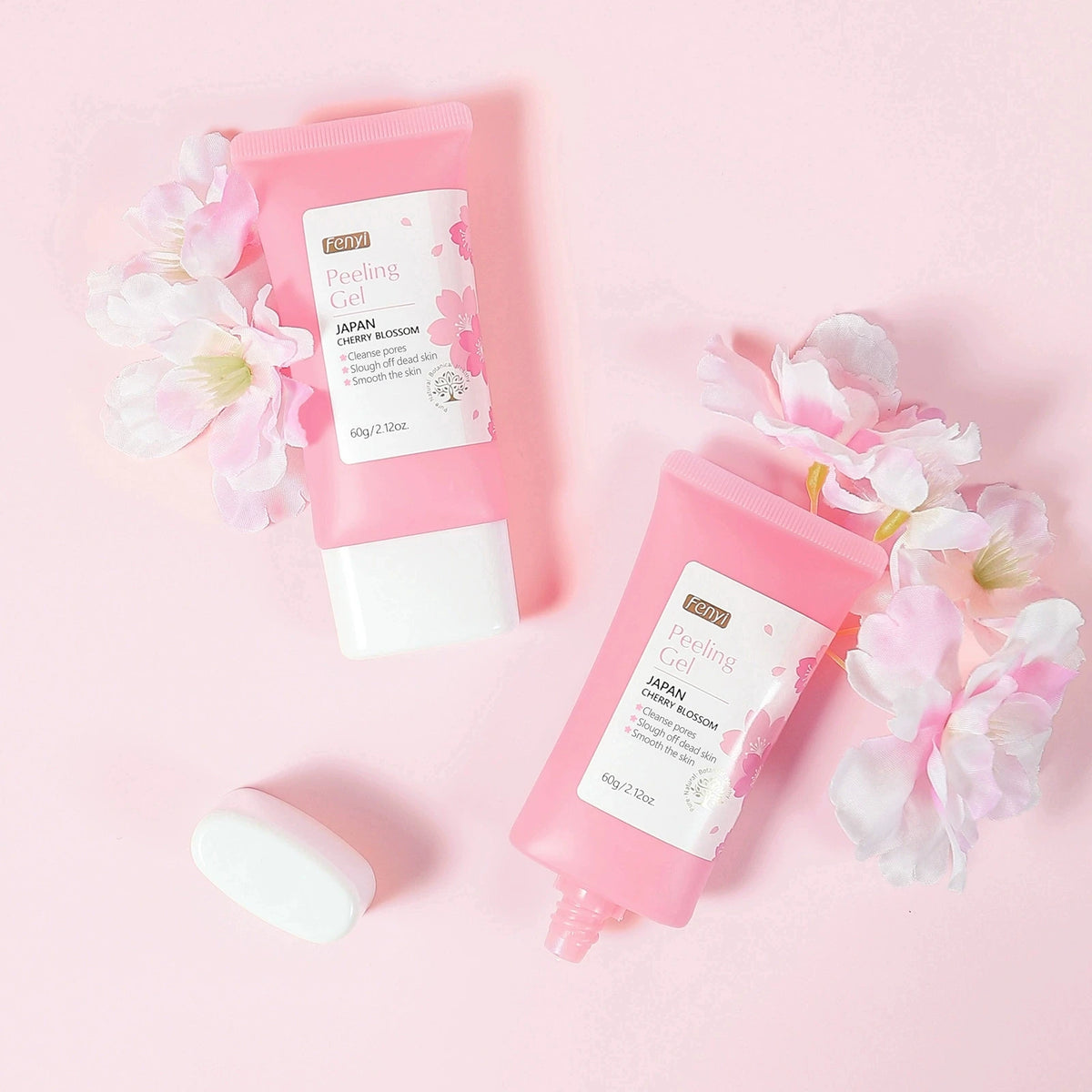 Sakura Peeling Gel – Facial Exfoliant, Pore Cleanser & Oil Control Facial Peeling Gel HIP
