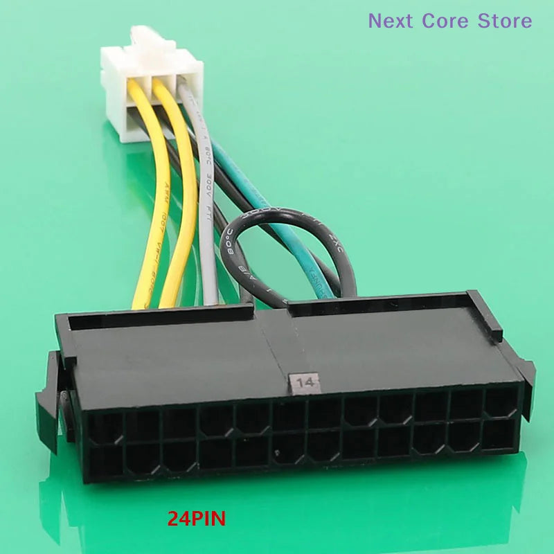 24-Pin Female to 6-Pin Male Power Adapter Cable – 10cm PC Power Adapter Cable HIP