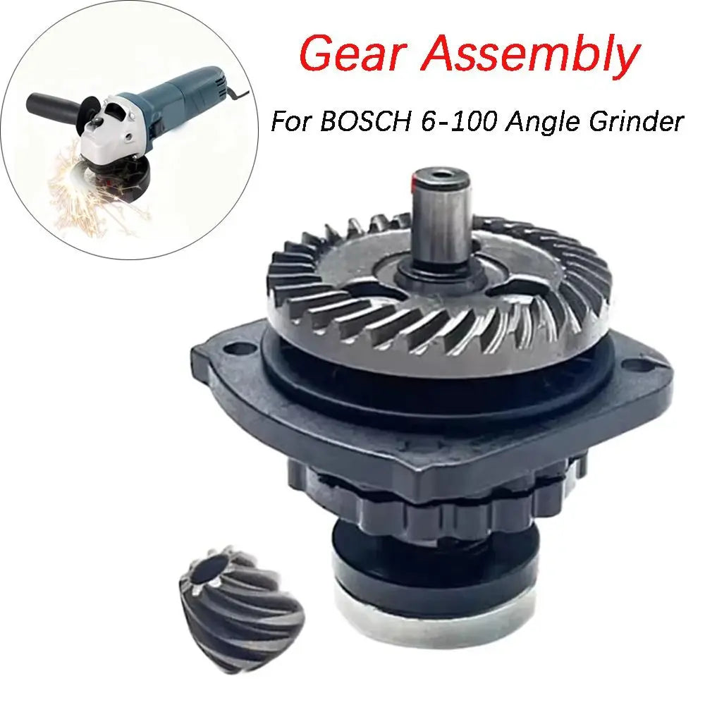 Replacement Gear Set for Bosch 6-100 Angle Grinder – Metal Grinder Replacement Gear HIP