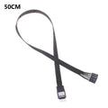 9-Pin Motherboard Front Panel Extension Cable 20/30/50cm Motherboard Extension Cable HIP 50cm
