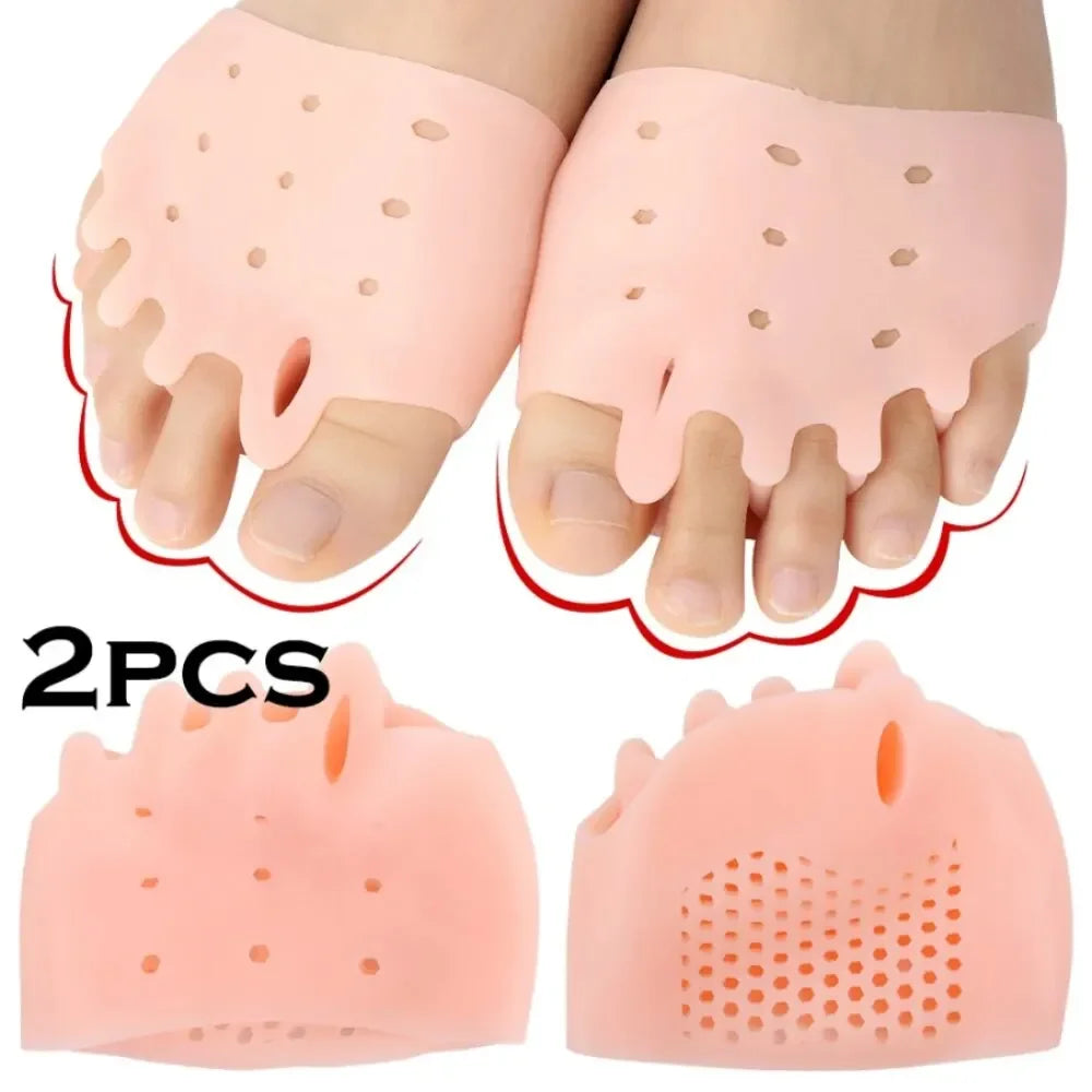 Silicone Forefoot Gel Pads Toe Separator Cushion – 2 Pcs Forefoot Gel Pad HIP
