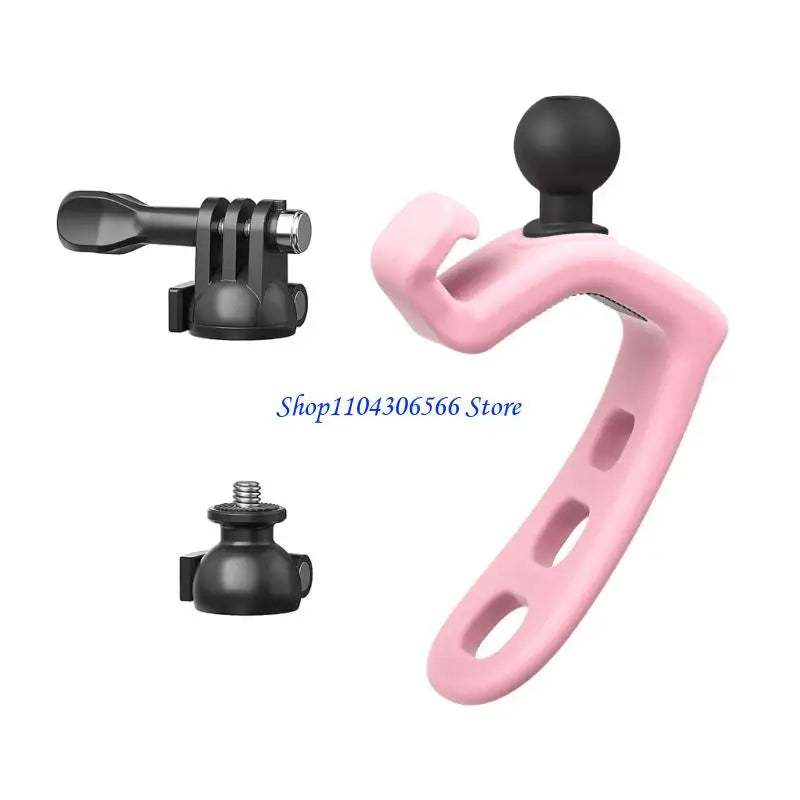Universal Action Camera Mount – 360° & 180° Shockproof Strap Action Camera Mount HIP