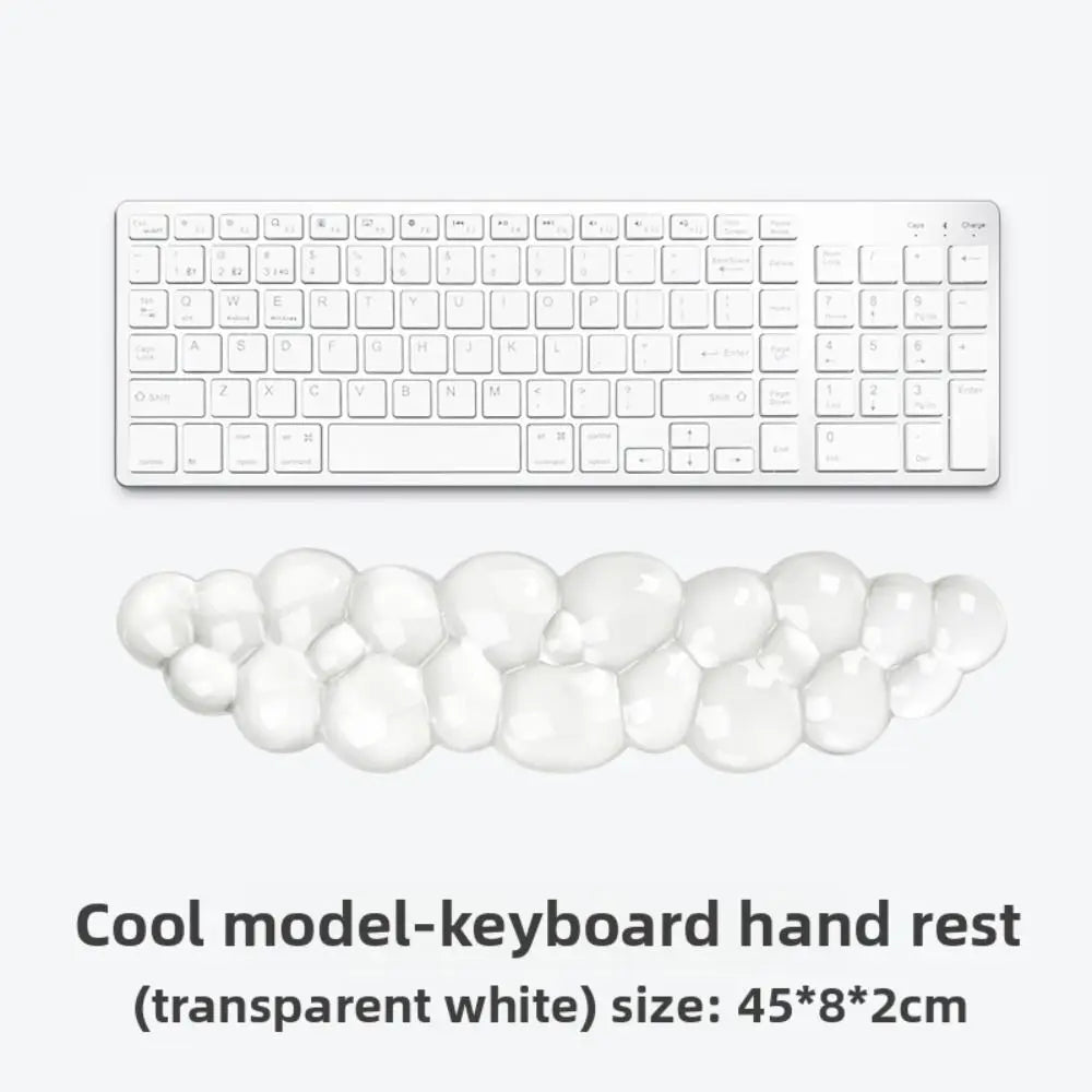 Cloud Shape Silicone Keyboard & Mouse Wrist Rest – Ergonomic Ergonomic Wrist Rest HIP