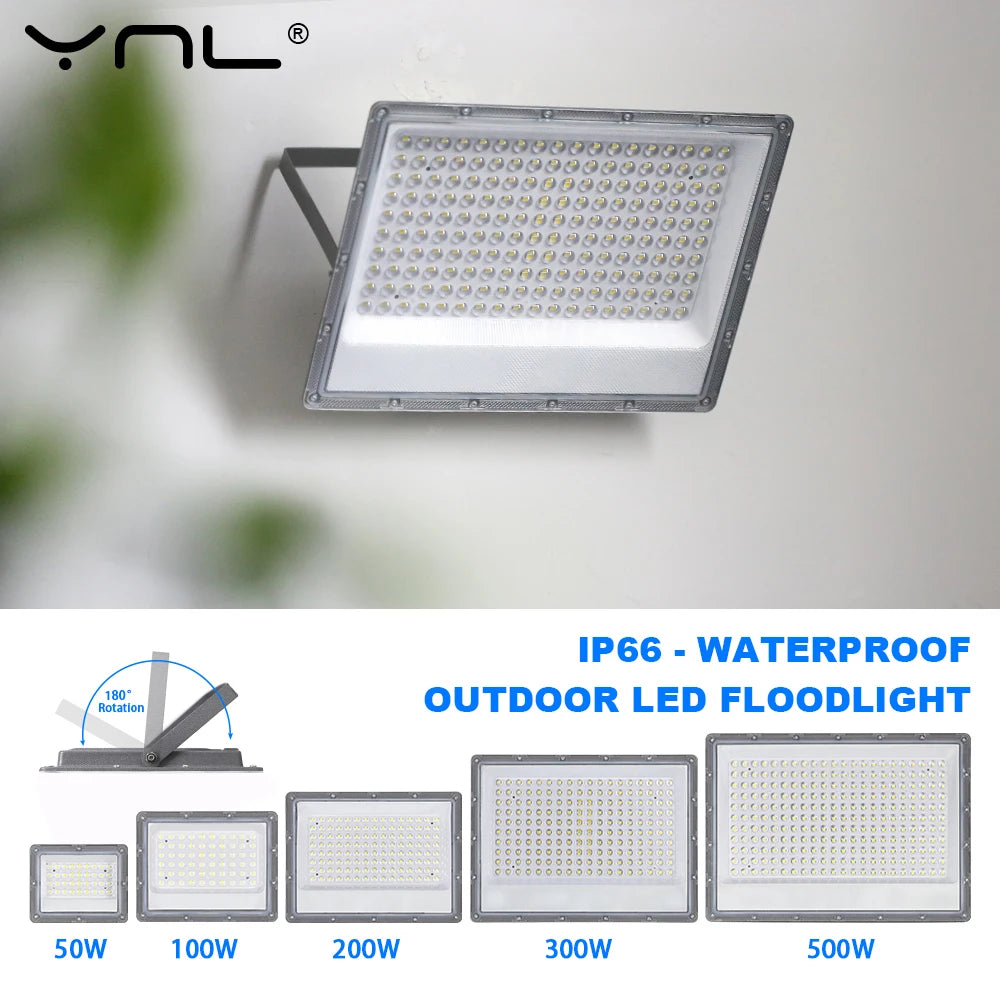 50W COB LED Flood Light IP65 Waterproof Outdoor Garden Lamp LED Flood Light HIP