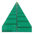 Log Periodic Antenna UWB WiFi 600‑6000MHz Ultra Wideband Printed Circuit Board 50W Ultra Wideband Log Periodic Antenna HIP green