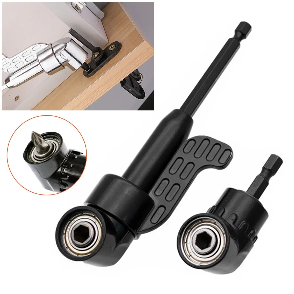 105 Degree Elbow Screwdriver Set Holder Adjustable Turning Nozzles For Screwdriver Hand Tools Magnetic Bit Socket Power Drill HIP