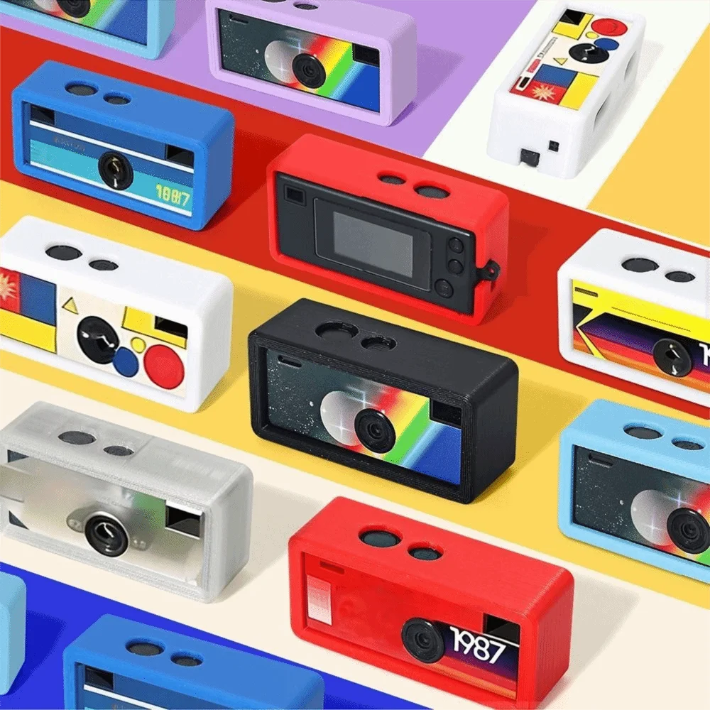 3D Printed Kodak Charm Camera Case with Screen Film Camera Protective Case HIP