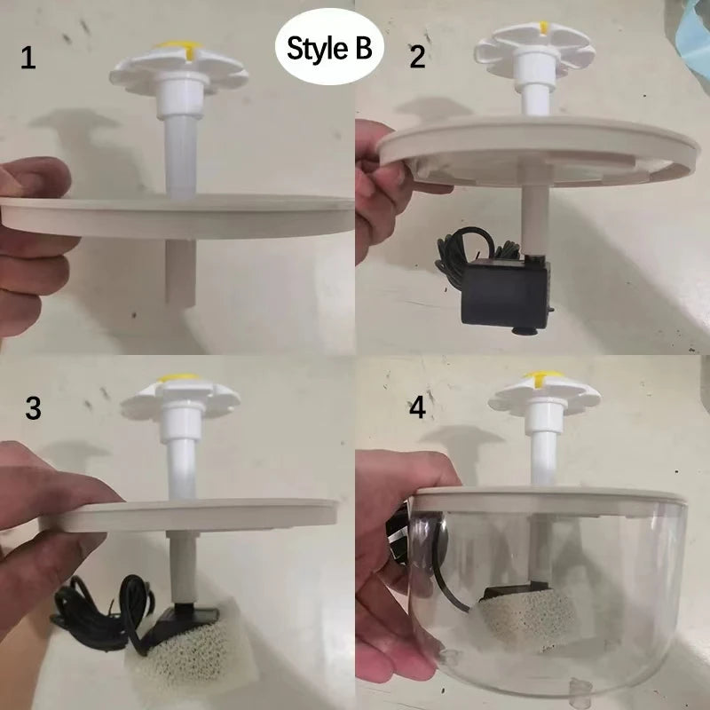 Pet Water Fountain Automatic Cat Drink Bowl Filter USB Electric Mute Pet Drinking Dispenser Drinker For Cats Water Filter HIP