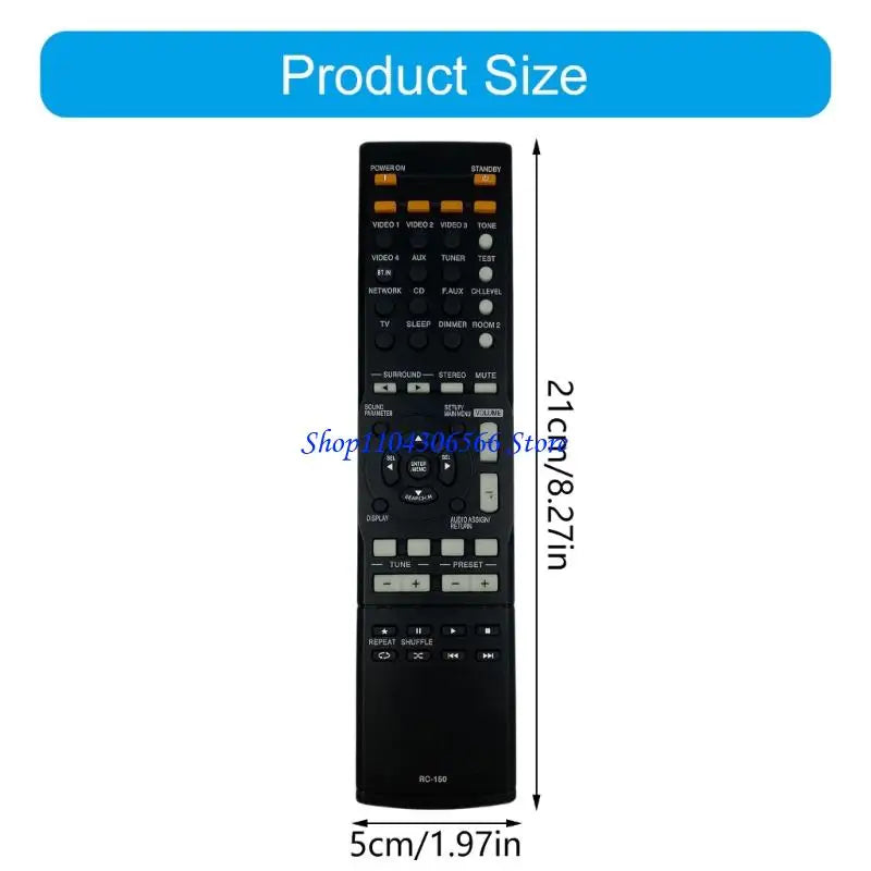 RC150 Replacement Remote Control for Stereo Amplifier & Receiver Replacement Remote Control HIP