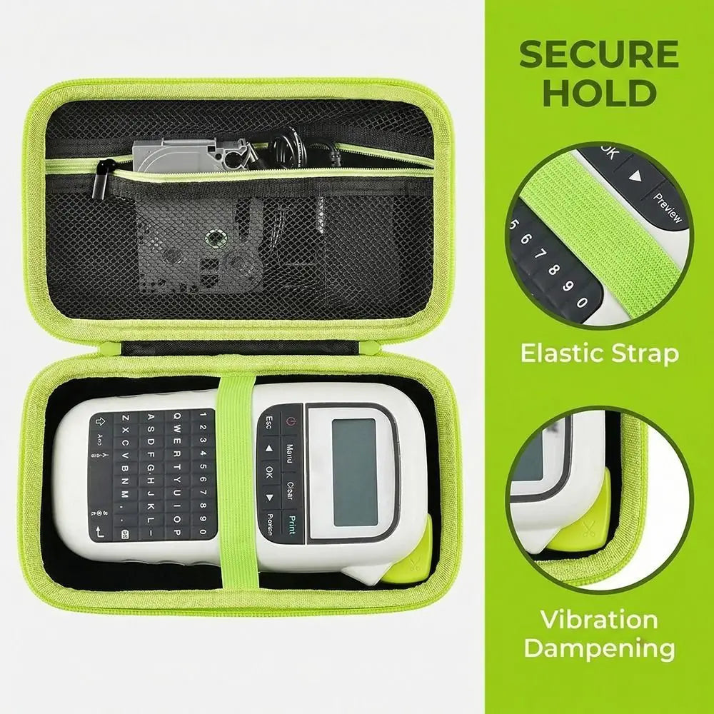 Label Maker Carrying Case for Brother P-Touch PTH110 PTH111 Label Maker Case HIP