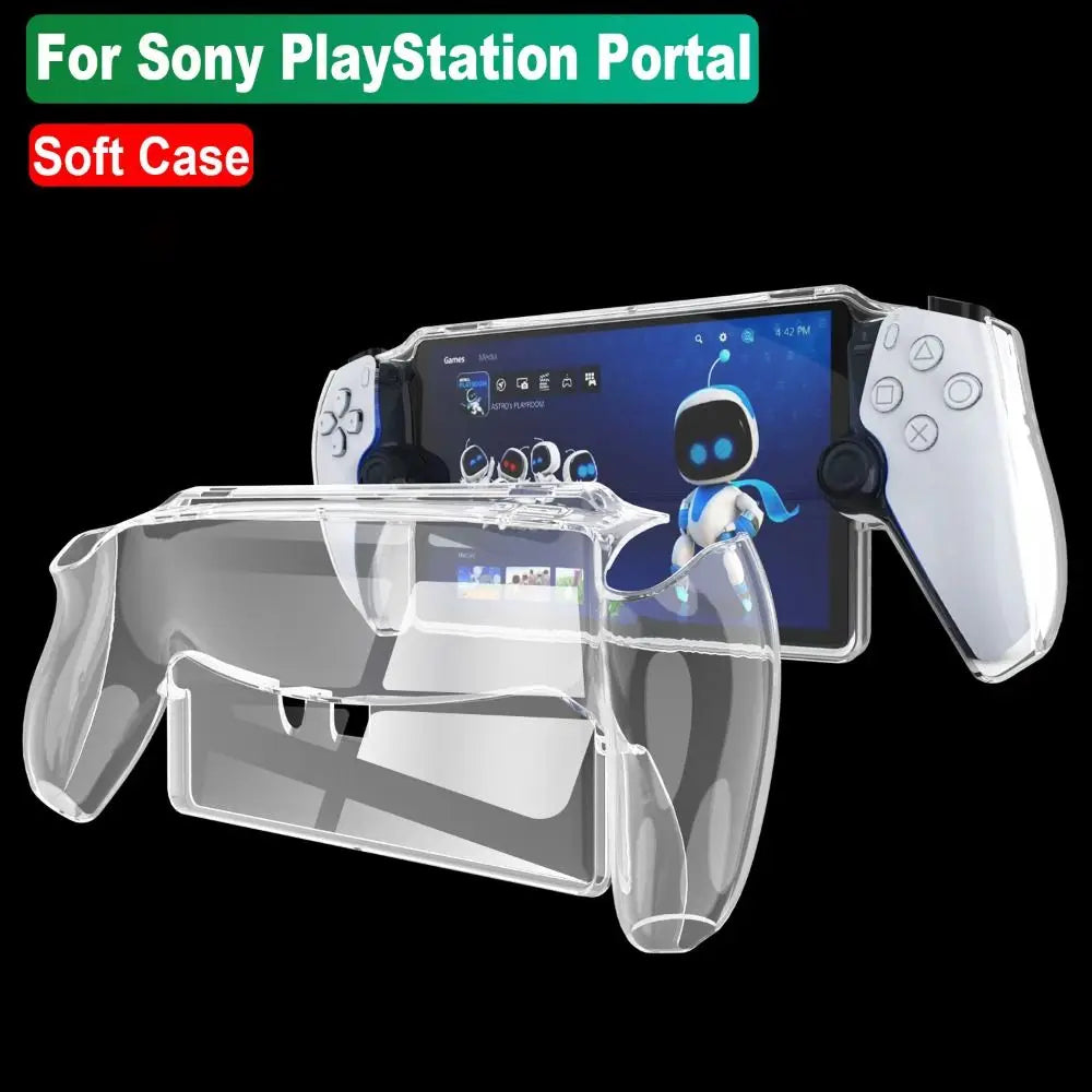 TPU Clear Protective Case for Sony PlayStation Portal Console Protective Case HIP
