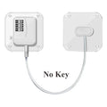 Combination Fridge & Cabinet Lock – Child Safety, Easy Install Cabinet Safety Lock HIP C81-white