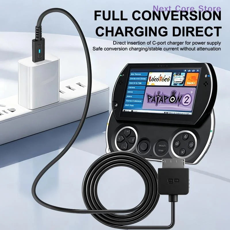 PSVita 1000 USB Charging & Data Sync Cable – 1.2M Gaming Charging Cable HIP