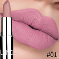8 Colors Matte Bullet Lipstick Waterproof Long-Lasting Velvet Lipstick Easy To Wear Nude batom Nutritious Makeup HIP 01
