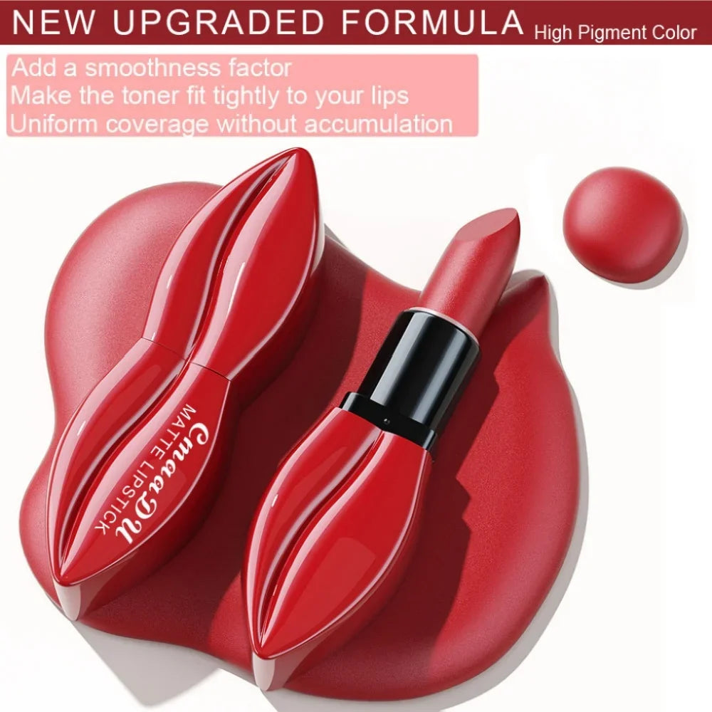 CmaaDu 5-Pc Matte Lipstick Set – High Pigment & Long-Lasting Matte Lipstick Set HIP