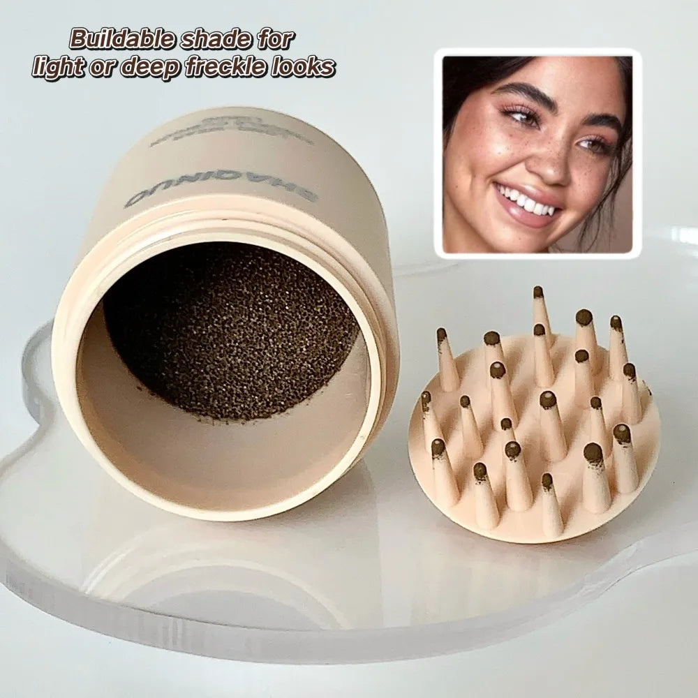 Natural Freckles Stamp Pen Air Cushion Long-Lasting Quick-Dry Waterproof Sweatproof Temporary Freckle Maker Lifelike Face Makeup HIP