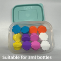 Portable 5ml & 10ml Vial Organizer Case – Reusable Holder Vial Storage Case HIP Style3