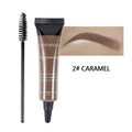 Handaiyan Waterproof Eyebrow Tint Gel – 6 Shades & Dual Brush Eyebrow Tint Gel HIP 02 CARAMEL