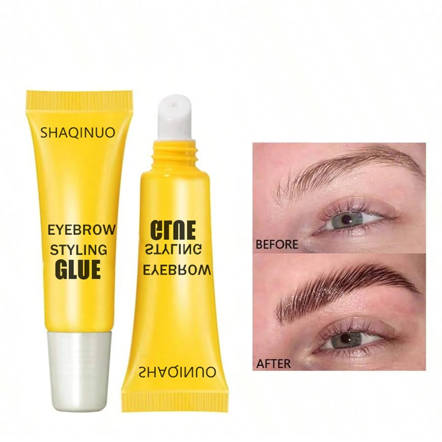 Eyebrow Shaping Gel Eyebrow Shaping Cream with Brush Wild Eyebrow Strong Shaping Eyebrow Gel HIP