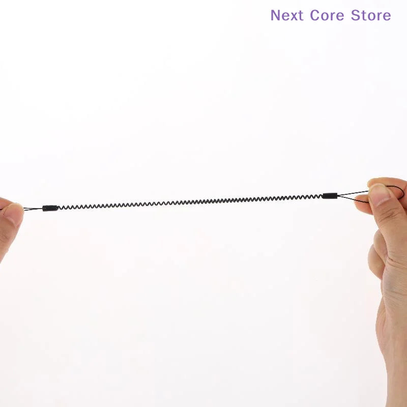 5-Pack Anti-Lost Retractable Pen Lanyards – Spring Cords Pen Safety Lanyard HIP
