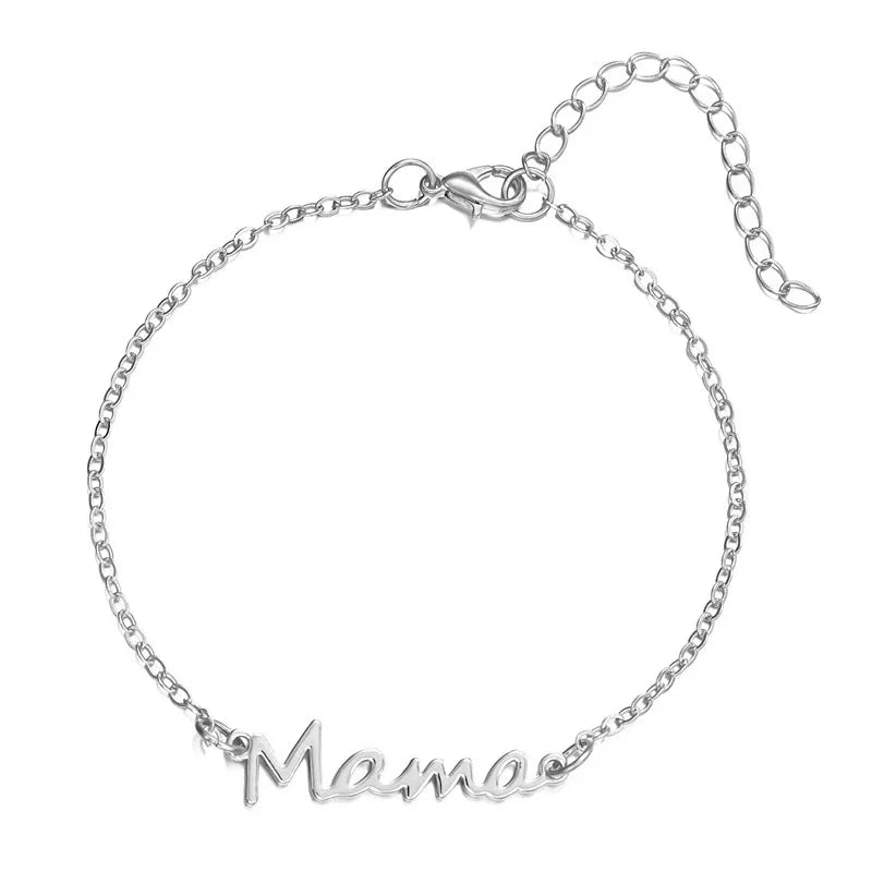 Popular, versatile, high-end, elegant Mama letter bracelet/necklace for Mother’s Day gifts. HIP 3