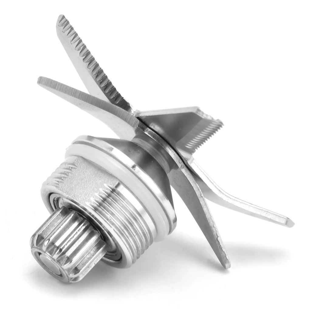 Blade Assembly Blender Blade Juicer Blade Stainless Steel Widen 6 Leaf Blade Juicer Blade Assembly Replacement Parts for Vitamix HIP