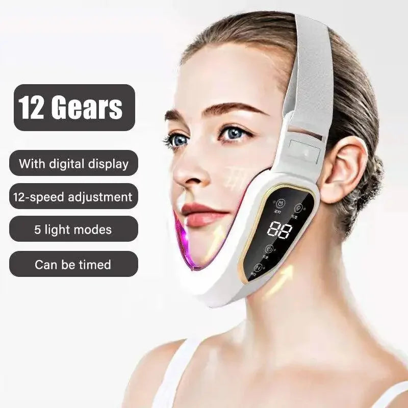LED Photon Therapy Facial Lifting & Slimming Vibration Massager Facial Lifting Massager HIP
