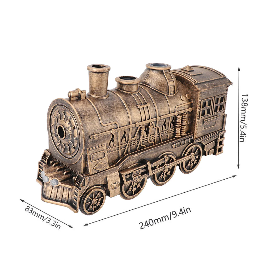 Train Shape Humidifier Double Outlets Fragrance Cool Mist Diffuser for Bedroom Desktop 300ml Capacity Fragrance Diffuser HIP