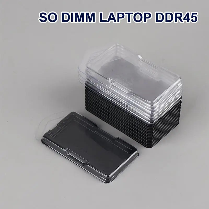 10-Pack DIMM SO-DIMM RAM Clamshell Cases – DDR3 DDR4 DDR5 RAM Storage Case HIP 03