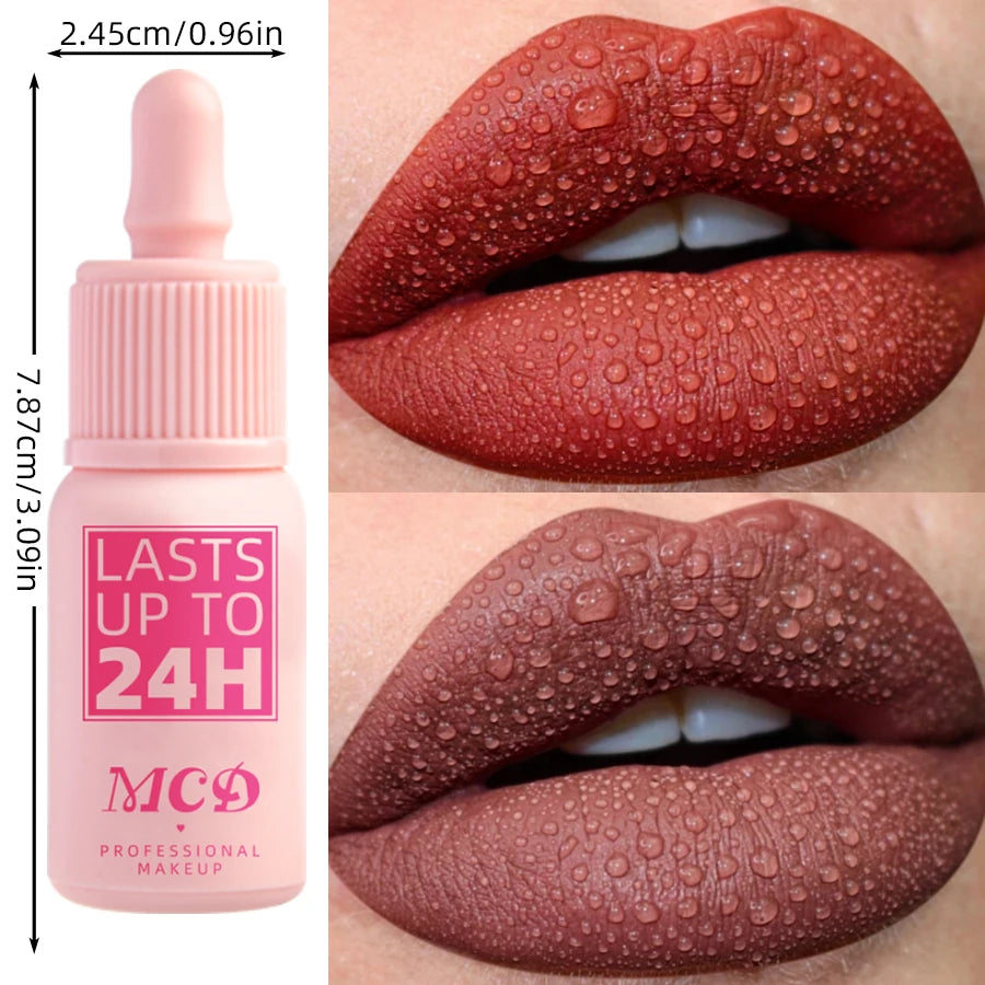 MCD 19-Color Matte Liquid Lipstick – Waterproof & Long-Lasting Matte Liquid Lipstick HIP