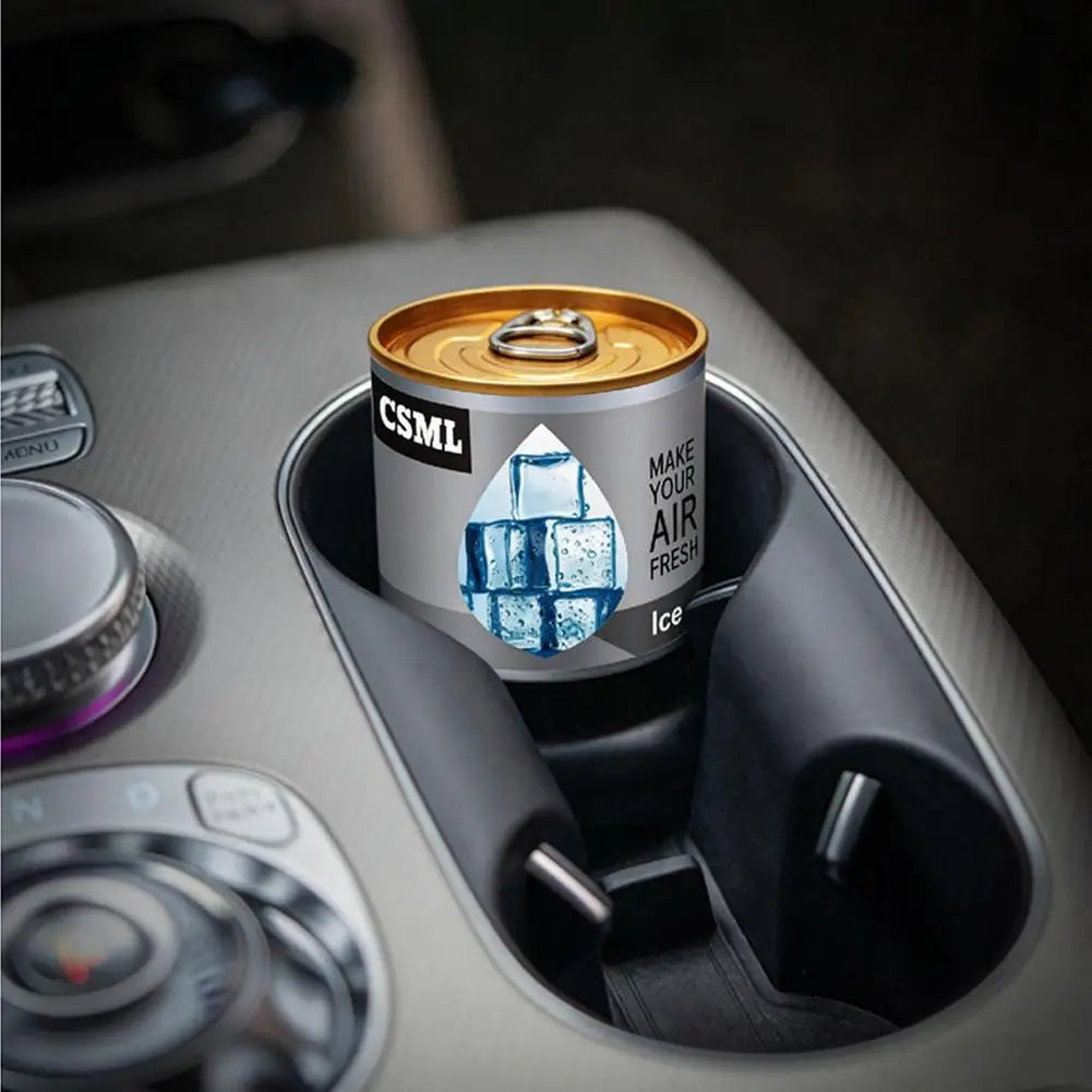 Car Air Freshener Solid Balm Cologne Lemon Odor Eliminator Long-lasting Perfume Scent Ornament Auto Accessoies HIP