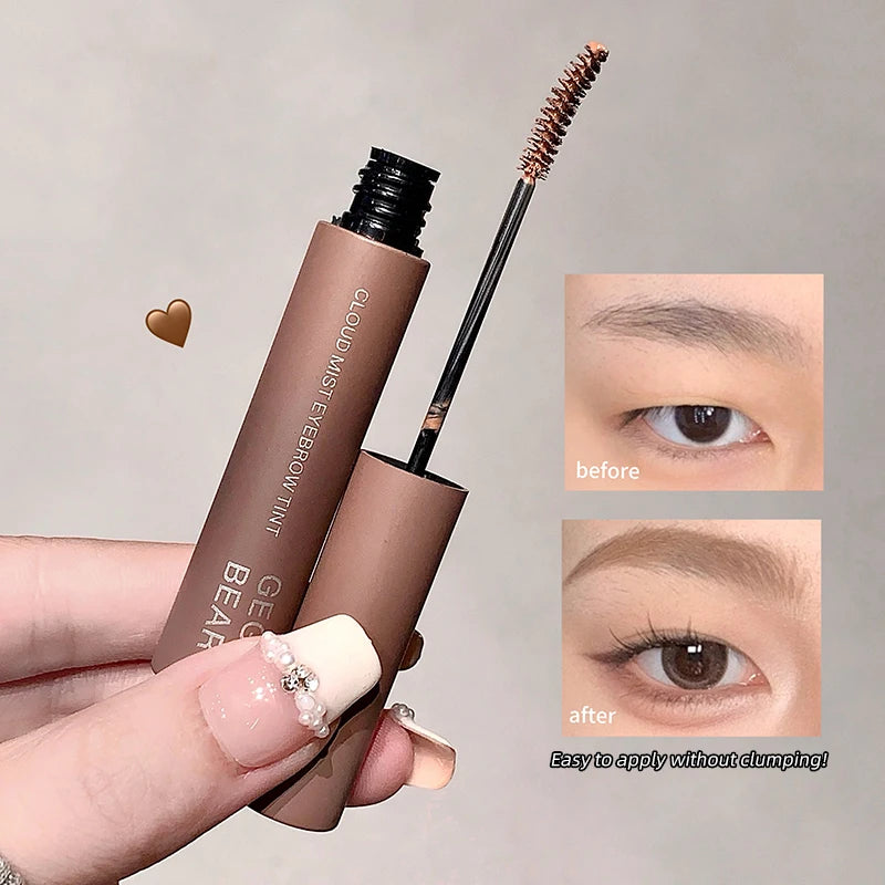 Misty Pink Eyebrow Dyeing Enhancer Waterproof & Sweatproof Tint for Natural Look Long-Lasting Smudge-Proof Mascara Makeup HIP