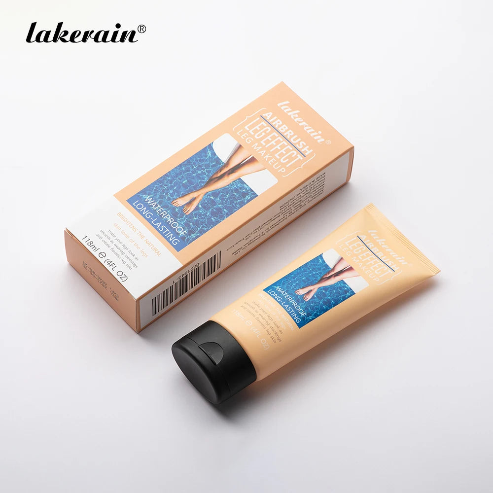 116ml Leg Makeup Waterproof Long Lasting Body Foundation Even Skin Tone Medium Bronze Tanning Cream Anti-Transfer HIP